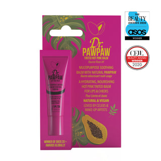 Balsam multifunctional vegan, nuanta Hot Pink, Dr.PAWPAW, 10 ml