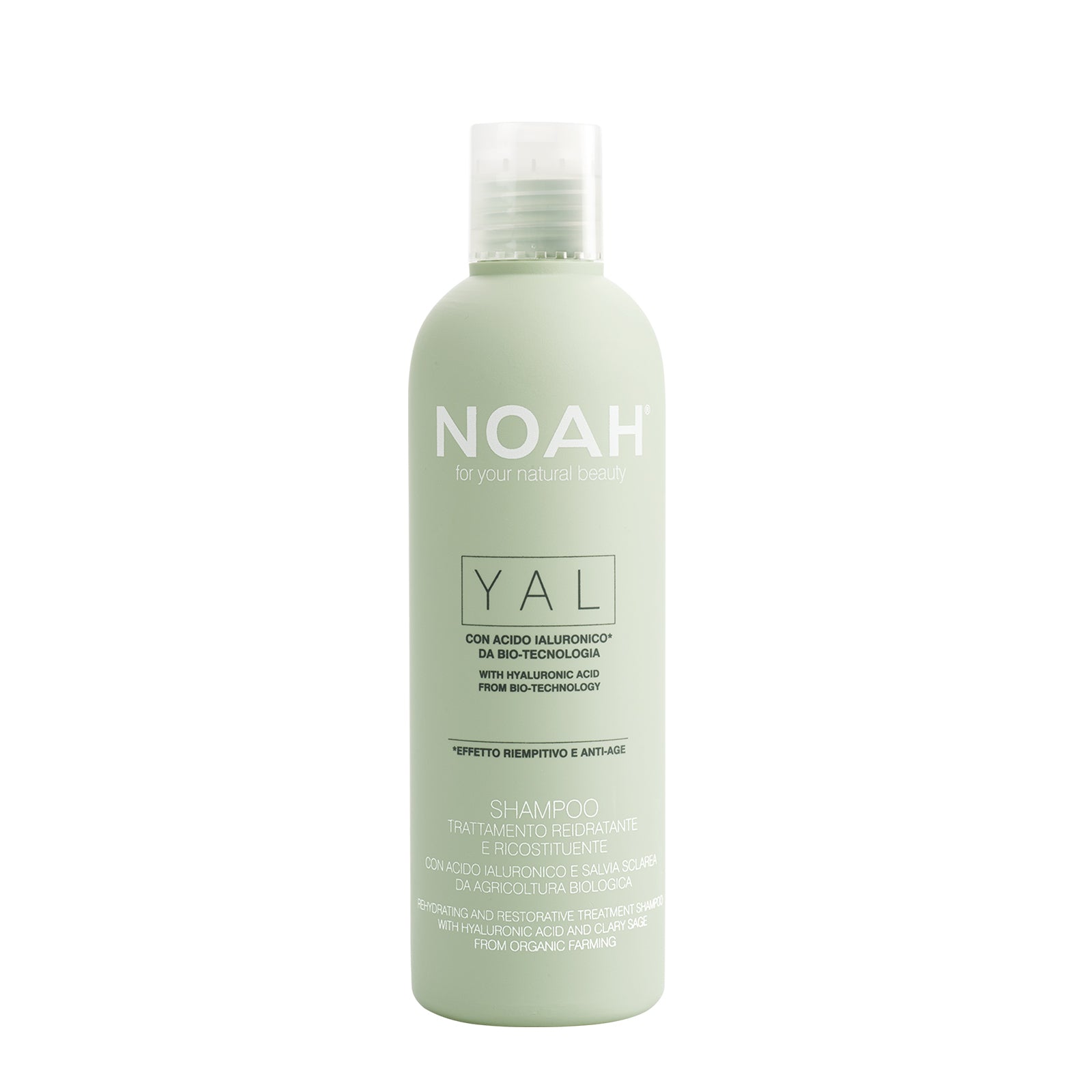 Sampon tratament cu acid hialuronic cu efect hidratant si regenerant Yal, Noah, 250 ml