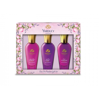 Set cadou 3 x 30 ml apa de parfum Be A Diva, Be A Star si Star Flowerazzi, Yardley, 3 articole