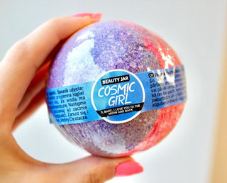 Bila de baie efervescenta cu aroma de cirese, Cosmic Girl, Beauty Jar, 150g