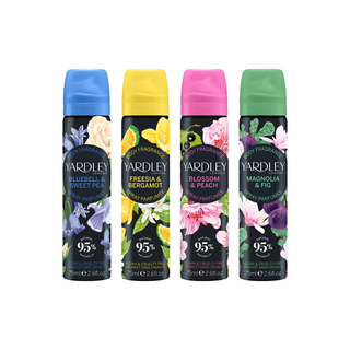 Spray de corp cu note de frezie si bergamota, Freesia & Bergamot, Yardley, 75 ml Tuju -