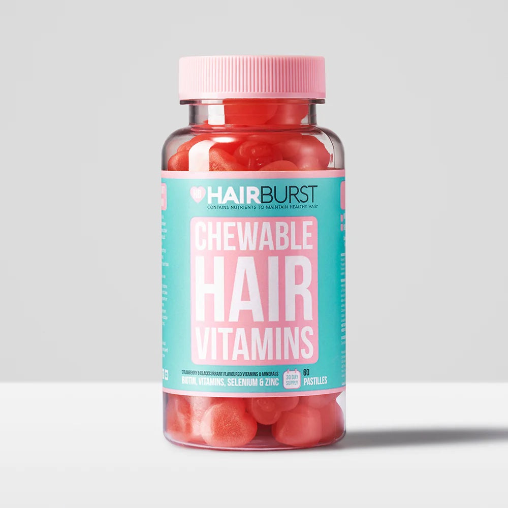 Vitamine Masticabile pentru Par Sanatos, Hairburst, 60 jeleuri gumate