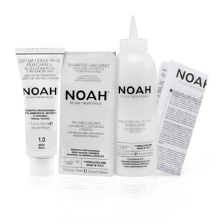 Vopsea de par naturala, Blond foarte deschis, 9.0, Noah, 140 ml