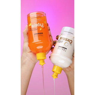 Sapun lichid cu extract de papaya + vitamina E & pantenol, Papaya Delight Take a Flight, Thalia, 400 ml