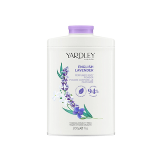 Pudra de corp cu parfum de lavanda englezeasca, English Lavender, 200 g Tuju -