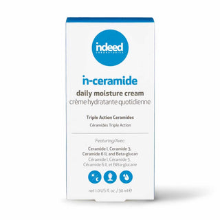 In-Ceramide, Crema hidratanta cu Ceramide pentru Ten Sensibil sau Uscat, Indeed Labs, 30 ml