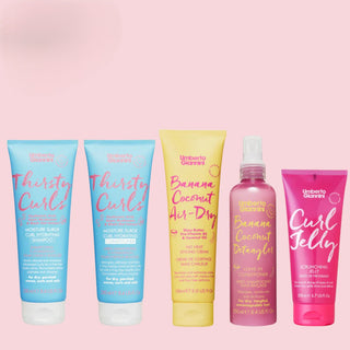 Set styling 5 produse pentru par ondulat, Curl Type 2, Umberto Giannini