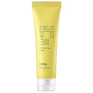 Tea Tree Yuja - Crema cu arbore de ceai si yuja, Ottie, 50 ml