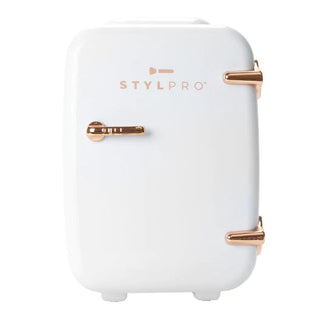 Mini Frigider Cosmetice, Rose Gold, Stylpro, 4 L