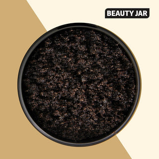 Exfoliant corporal cu cafea, cacao si vanilie, Berrisimo, Beauty Jar, 350 g